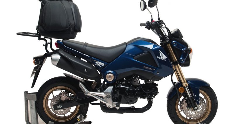 Ventura Bike-Rack luggage system on the Honda Grom