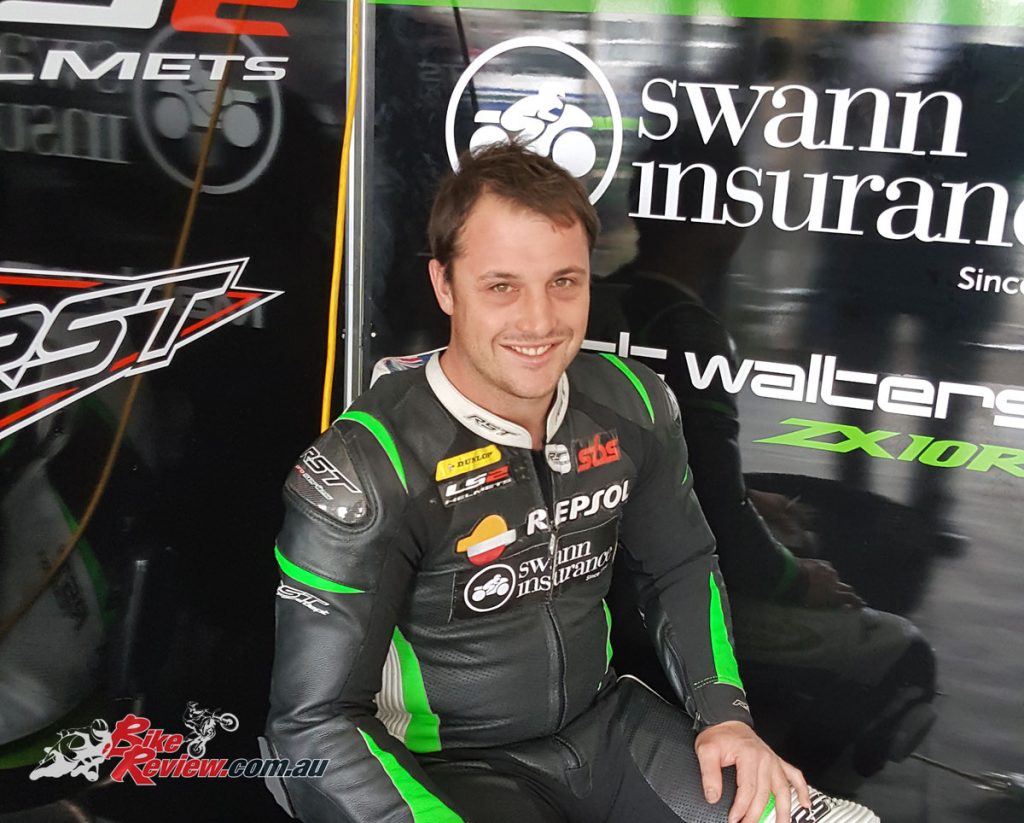 Matt Walters is chasing a third consecutive ASBK Privateer Superbike Title.