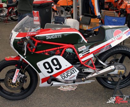 2017 International Festival of Speed - Bob Brown Ducati ridden by Kevin Magee