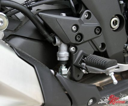 2017 Kawasaki Ninja 1000 - Rubber clad 'pegs