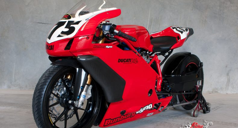 Custom Ducati 749 Turbo Dragster