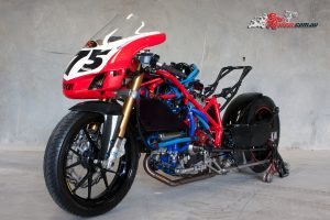 Custom Ducati 749 Turbo Dragster