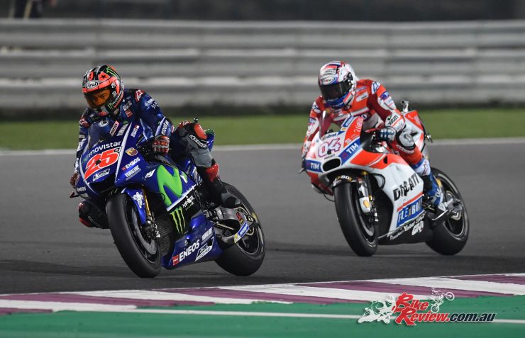 MotoGP 2017 - Qatar Vinales and Dovizioso
