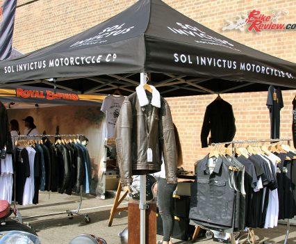 2017 Throttle Roll - Sol Invictus Motorcycle Co. stand