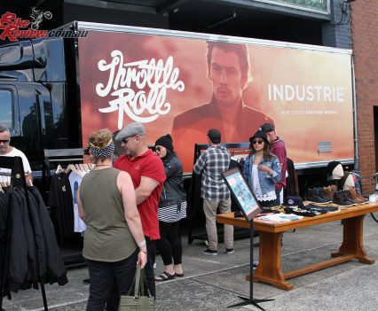 The 2017 Throttle Roll street party was supported by Industrie