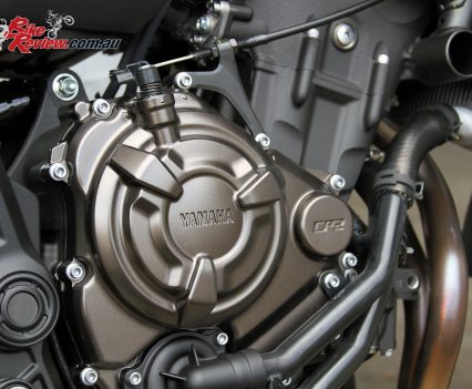 The MT-07 Tracer features a 655cc parallel-twin engine producing 52hp.