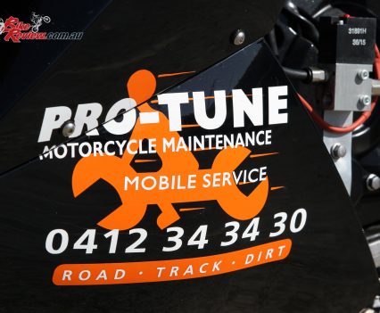 Custom Pro-Tune nine-second Kawasaki ZX-14 - Decals by Excite Signs in Penrith