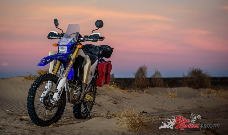 Simpson Desert - Yamaha WR250R - Image: Danny Wilkinson
