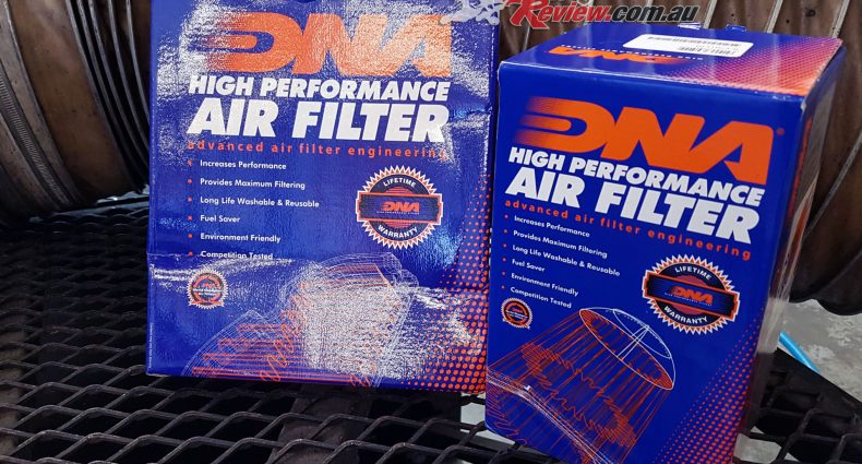 DNA High Performance Airfilter and Stage 2 Airbox Lid Kit - From Kenma Australia