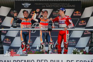 2017 MotoGP - Jerez Podium