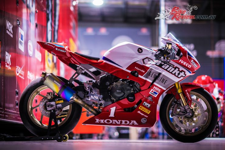 The Honda CBR1000RR SP2 will appear at the ASBK Darwin round