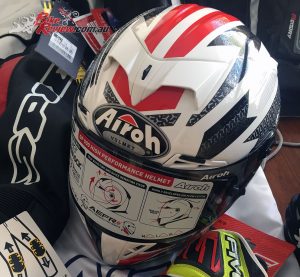 Airoh's GP 500 helmet arrives from Moto National at Bike Review HQ