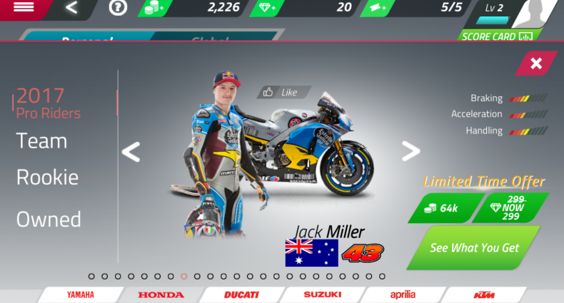 MotoGP Championship Quest - Jack Miller