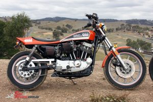 Les's XR 1000 is maintained to this condition and has had an engine rebuild and frame repairs