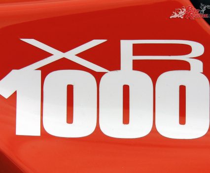 The XR 1000 was a tribute to the highly successful XR 750