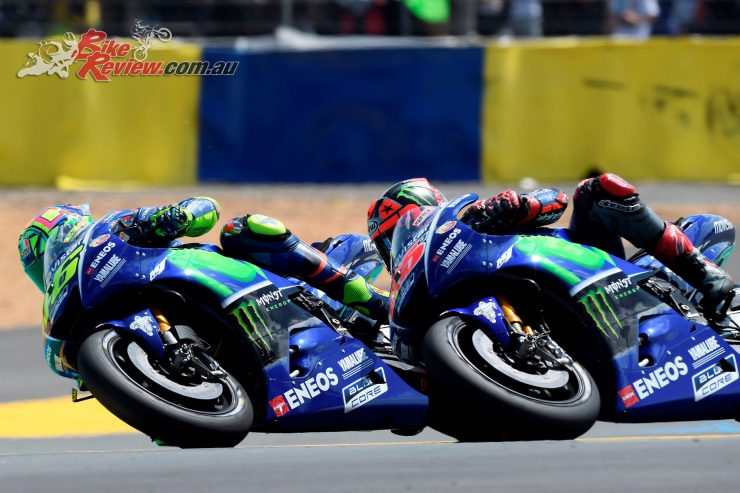 Vinales and Rossi