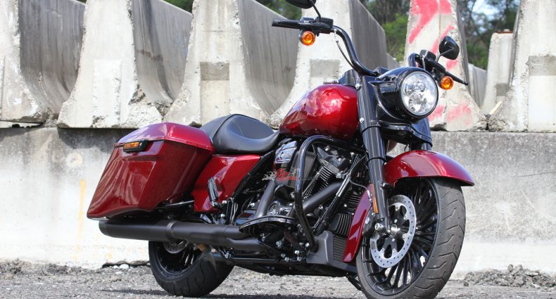 The 2017 Road King features an updated powerplant and suspension
