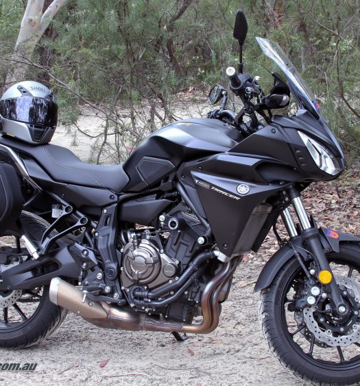The Yamaha MT-07 Tracer is capable of taking on some rougher conditions