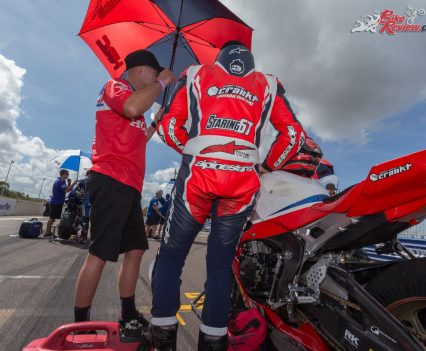 Bryan Staring at Hidden Valley ASBK - Image by Andrew Gosling