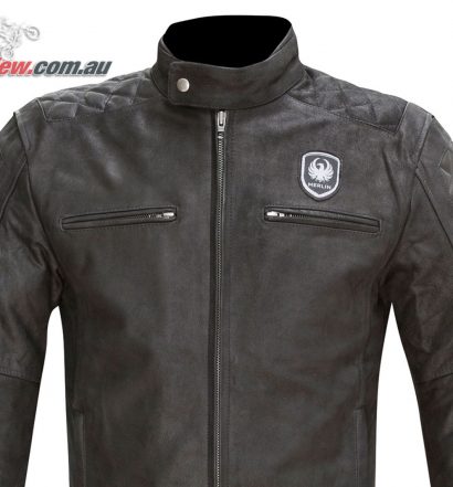 Merlin Hixon Leather Jacket - Black