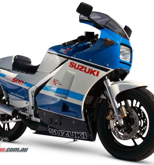 Suzuki's RG500 is one of those iconic two-strokes
