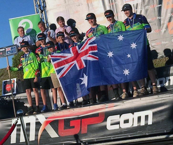 Aussie FIM Junior MX Team 2017