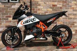 Stripped down Duke 690