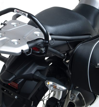 Ventura Grab Handle and Panniers on the Versys-X