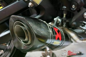 That Akrapovic exhaust looking good!