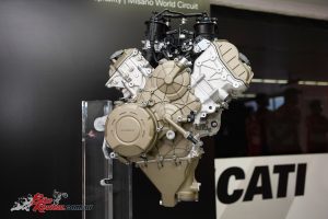 Desmosedici Stradale V4 powerplant