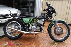 The H1 being re-assembled. This stage of the build is always a feel-good time.