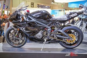 The Triumph 765 Moto2 prototype