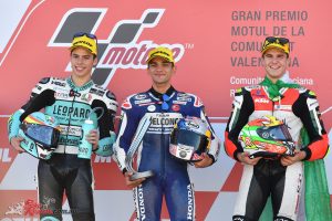 Moto3 Podium - Valencia 2017