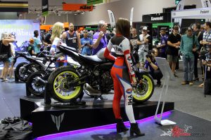 Yamaha's Sydney Motorcycle Show display last event