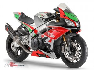 The 2018 Aprilia Racing Factory Works Kit