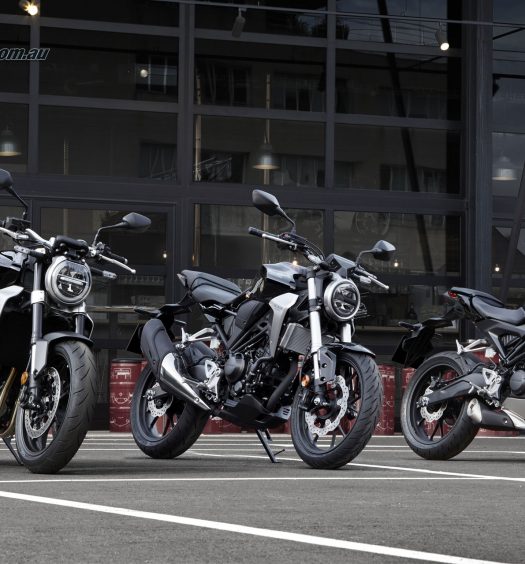 2018 Honda CB1000R, CB300R, CB125R