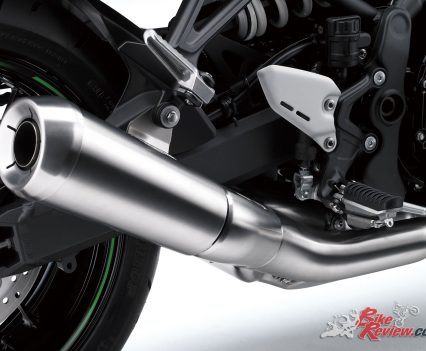 The Z900RS exhaust is great for a manufacturer standard in this day and age