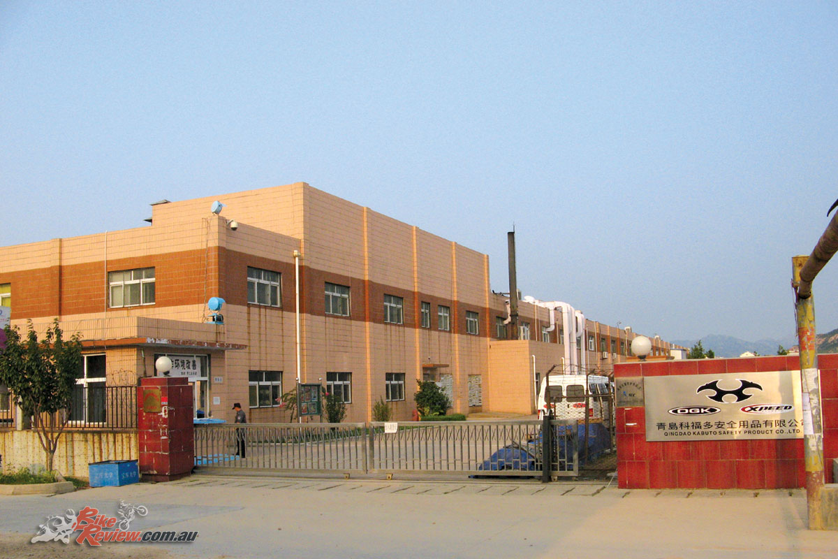 The Kabuto Qingdao factory represents an enormous investment by the brand