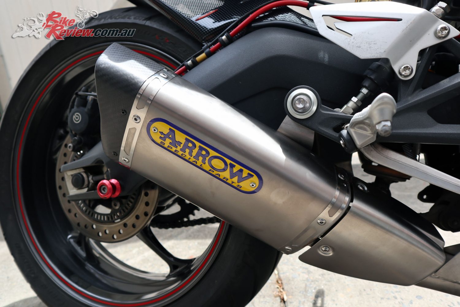 Tech Tips Arrow Slip On Exhaust Fitment Review Bike Review