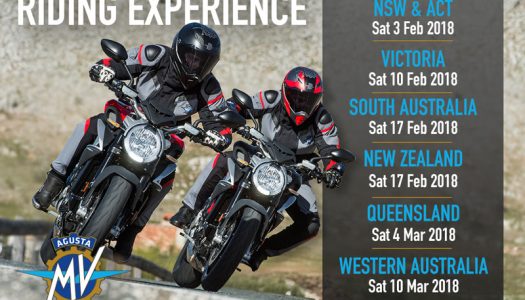 MV Agusta Riding Experience returns in 2018