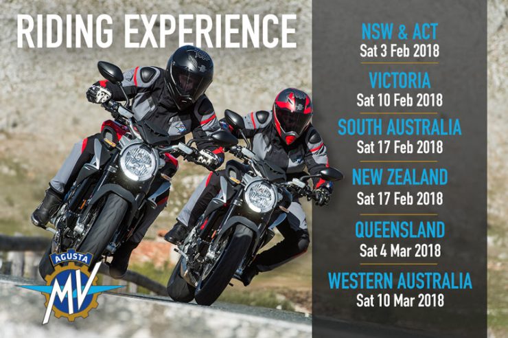 MV Agusta Riding Experience 2018