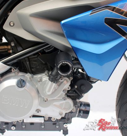Promoto Oggy Knobbs for the BMW G 310 R