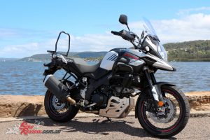 Upgraded! John's fitted a number of modifications to his V-Strom 1000