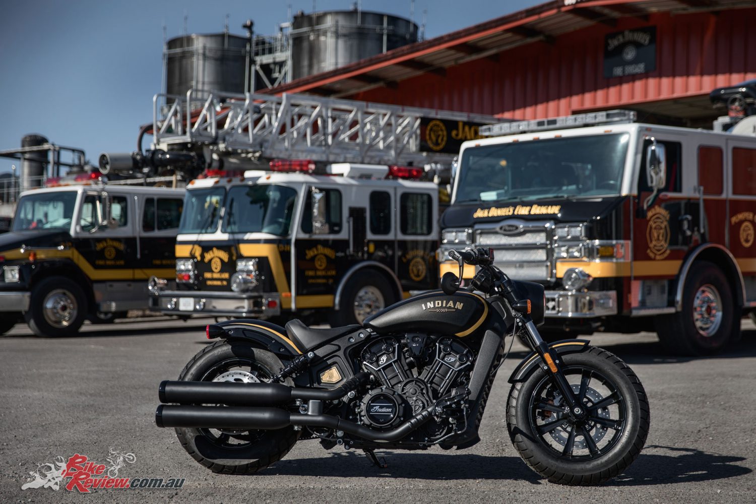 Indian Scout Bobber Jack Daniels Photos