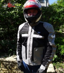 Airflow for the Macna Event Jacket is exceptional, and effective even standing still in a slight breeze