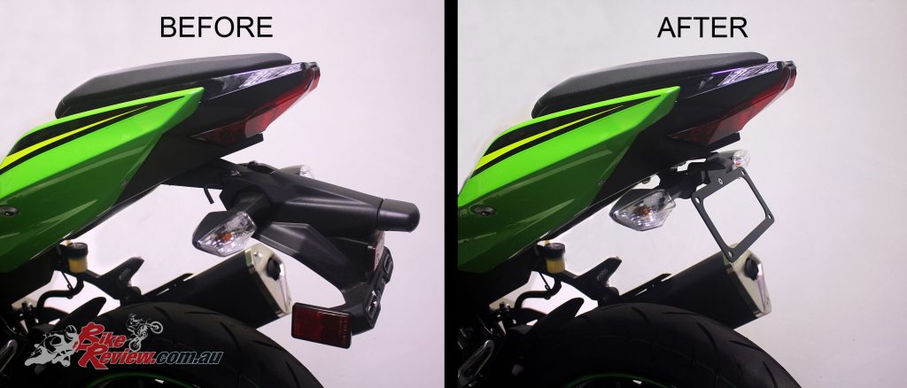 Ninja 400 store fender eliminator kit