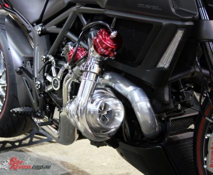 Turbo charged Ducati Diavel