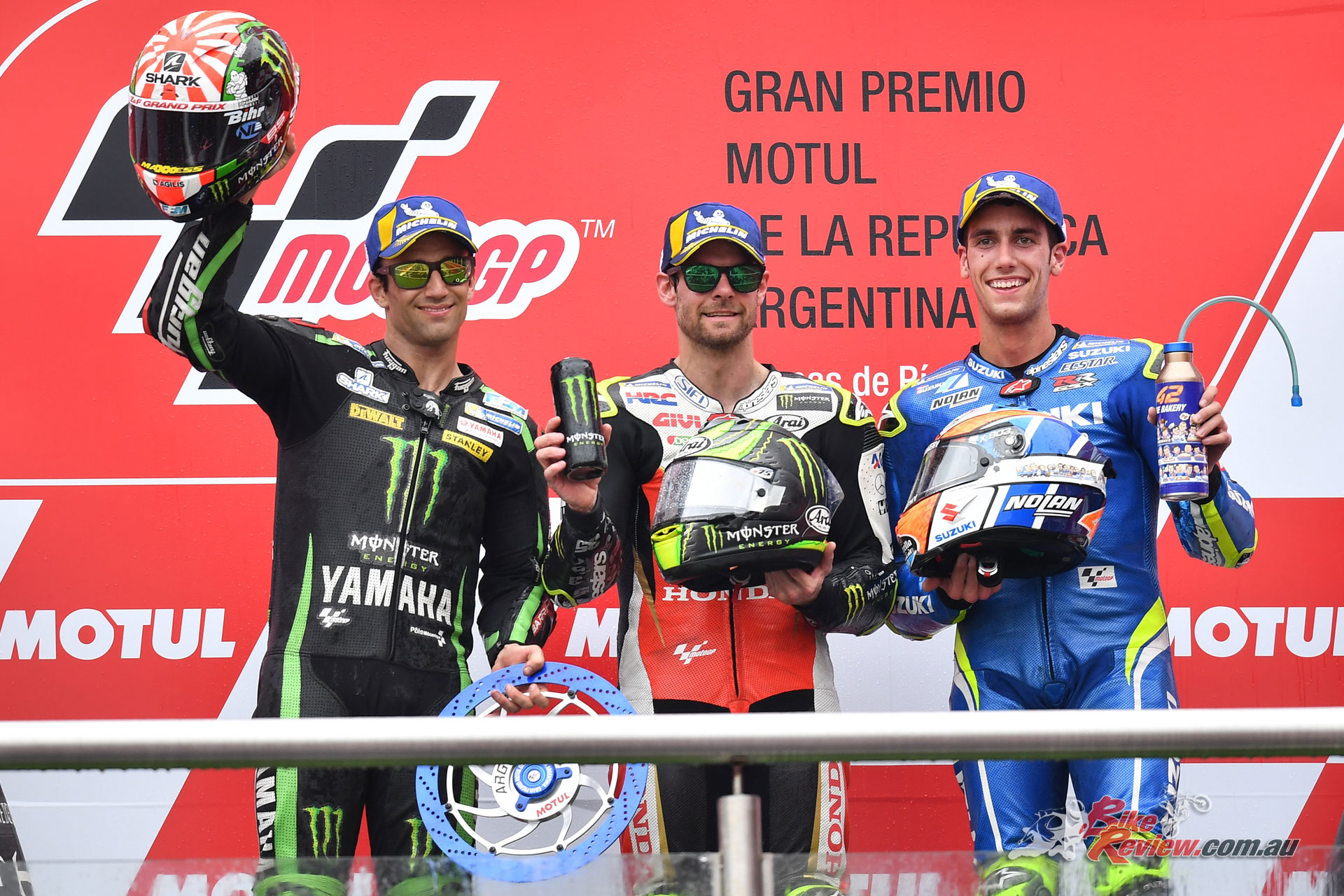 Crutchlow tops the Argentina MotoGP podium