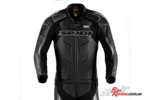 The jacket is ideal as a standalone leather jacket