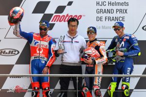 Le Mans MotoGP 2018 Podium